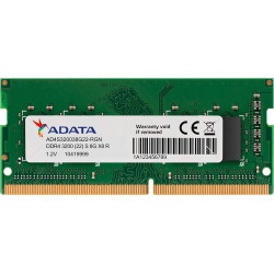 ADATA 8GB DDR4 LAPTOP RAM 3200Mhz ADATA 8GB DDR4 LAPTOP RAM 3200Mhz