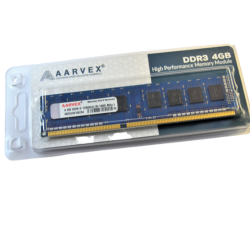 AARVEX 4GB DDR3 DESKTOP RAM 1600Mhz