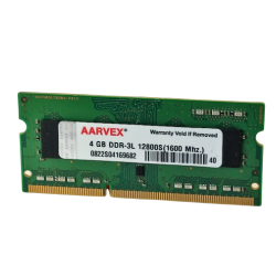 AARVEX 4GB DDR3 LAPTOP RAM 1600Mhz