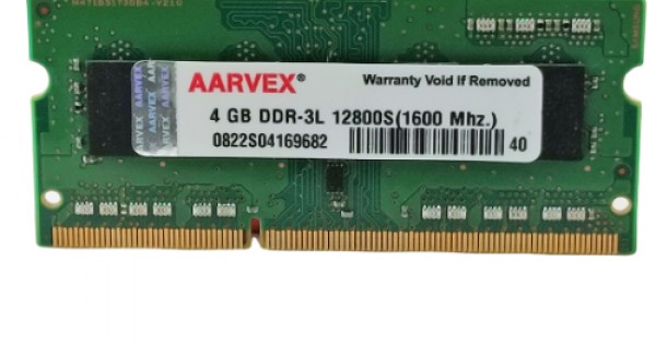 AARVEX 4GB DDR3 LAPTOP RAM