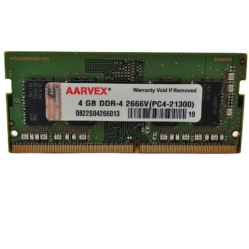Laptop Ram Ddr4 Ram 4200 Mhz AARVEX 4GB DDR4 LAPTOP RAM